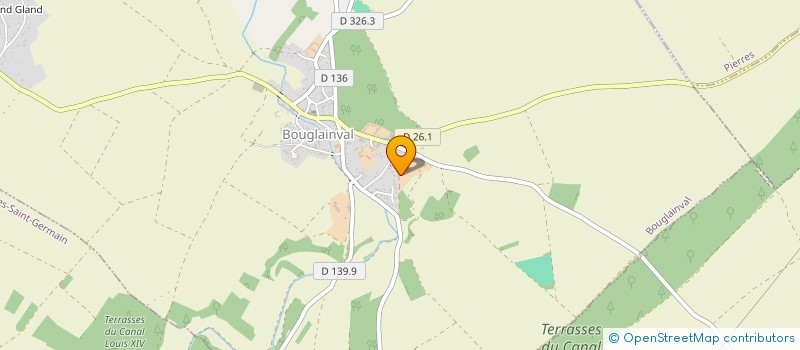 localisation de l'entreprise ASS DES PARENTS D ELEVES DE BOUGLAINVAL à BOUGLAINVAL