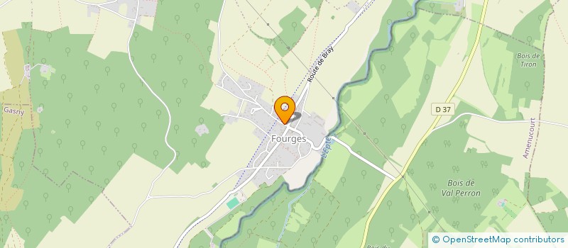 localisation de l'entreprise ASS DES PARENTS D ELEVES DE FOURGES  VEXIN-SUR-EPTE