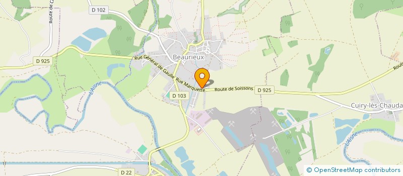 localisation de l'entreprise ASS DES PARENTS D'ELEVES DE L'ECOLE  BEAURIEUX