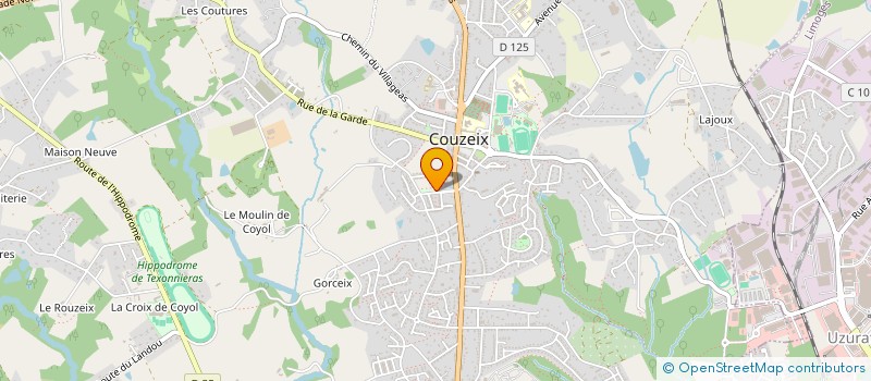 localisation de l'entreprise ASS DES PARENTS D ELEVES DE L ECOLE F. DOLTO à COUZEIX