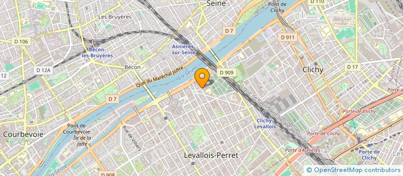 localisation de l'entreprise ASS DES PARENTS D ELEVES DE L ENSEIGNEMENT PUBLIC PEEP COLLEGE LOUIS BLERIOT à LEVALLOIS-PERRET