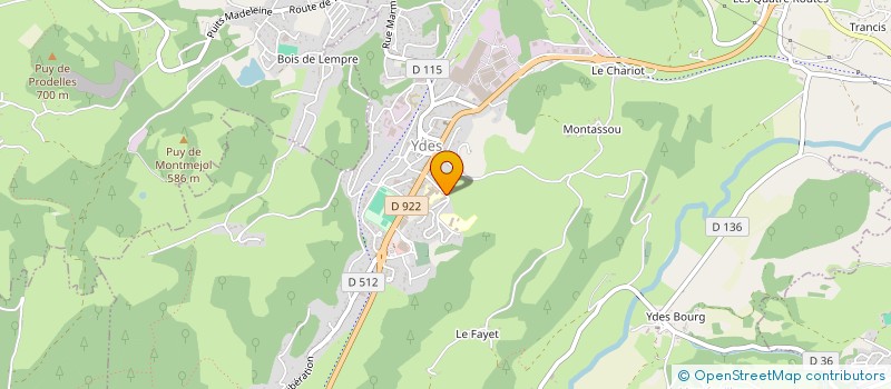 localisation de l'entreprise ASS.DES PARENTS D'ELEVES DES ECOLES PRI- MAIRES,MATERNELLES D'YDES CENTRE à YDES