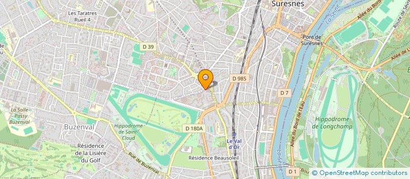 localisation de l'entreprise ASS DES PARENTS D ELEVES DU GROUPE SCOLAIRE FOUILLEUSE à SAINT-CLOUD