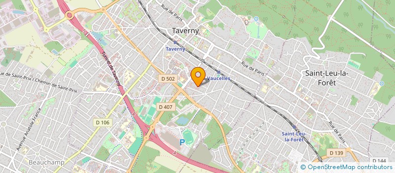 localisation de l'entreprise ASS  DES PARENTS D ELEVES INDEPENDANTS  TAVERNY