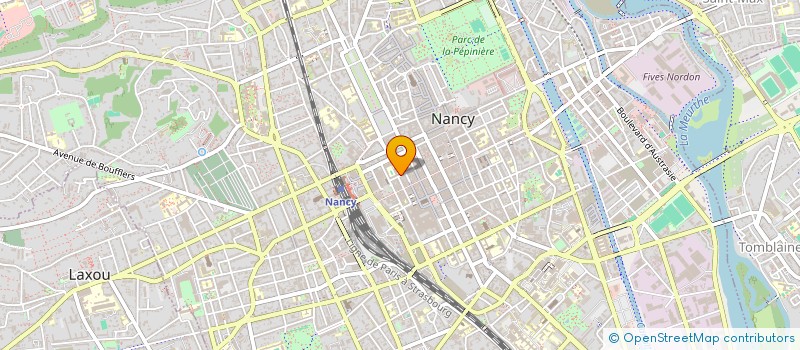 localisation de l'entreprise ASS DES PARENTS D ELEVES PEEP LYCEE HENRI POINCARE  NANCY