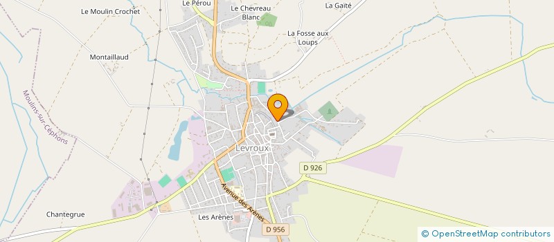 localisation de l'entreprise ASS DES PARENTS ELEVES ECOLE CLAIREFONT à LEVROUX
