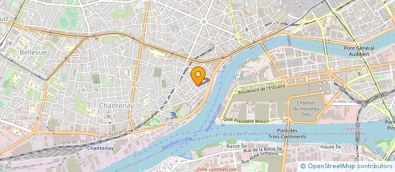 localisation de l'entreprise ASS DES PARENTS ELEVES LYCEE CHAUVINIERE à NANTES