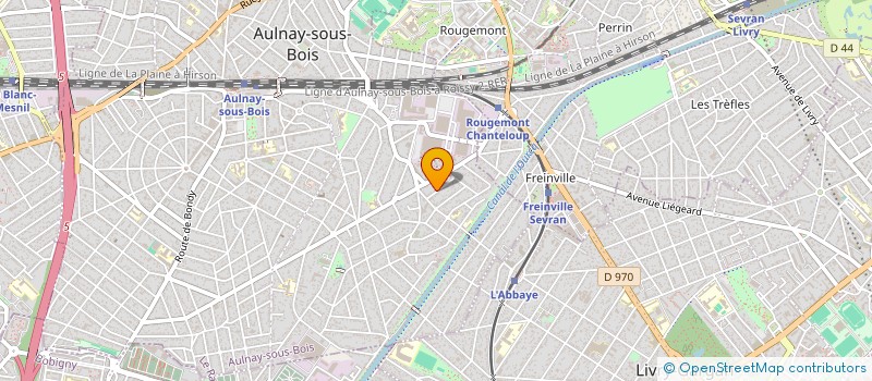 localisation de l'entreprise ASS DES PEINTRES SCULPTEURS AULNAYSIENS à AULNAY-SOUS-BOIS