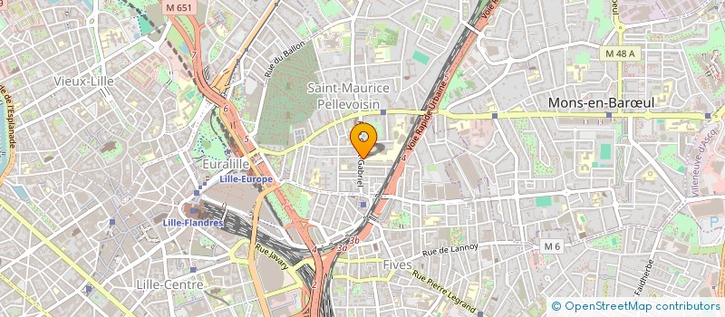 localisation de l'entreprise ASS DES PERES DE FAMILLE DE L ECOLE à LILLE