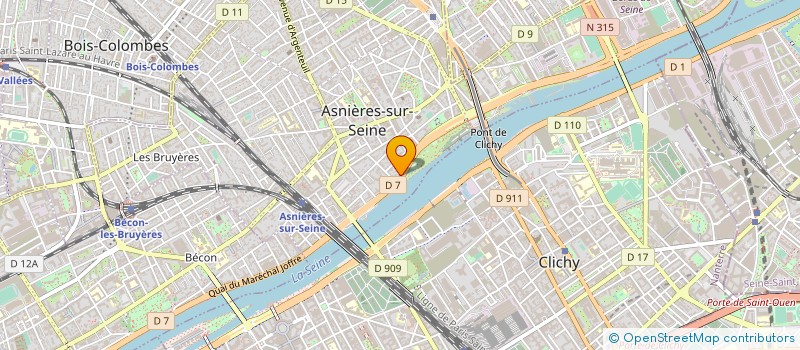 localisation de l'entreprise ASS DES PERSONNELS ALERTE POPULATIONS à ASNIERES-SUR-SEINE