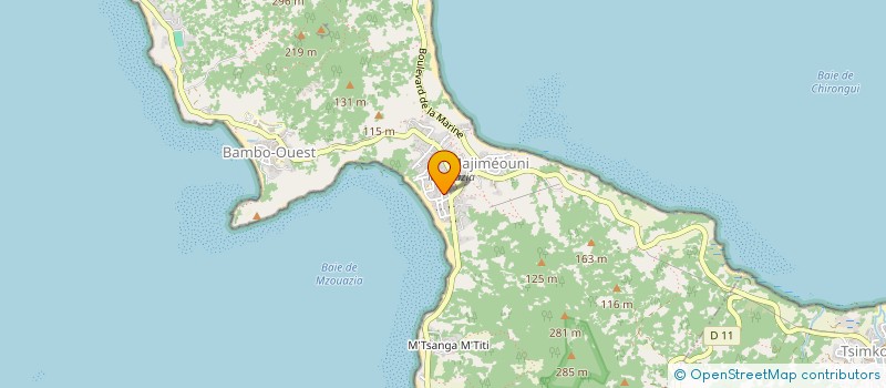 localisation de l'entreprise ASS DES PLAISANCIERS DE BOUENI à BOUENI