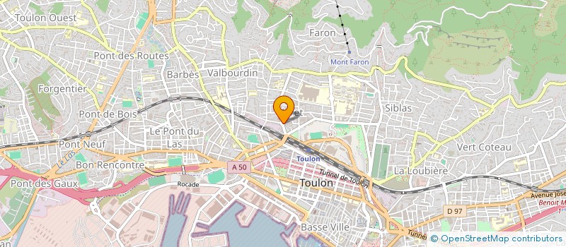 localisation de l'entreprise ASS DES PREMIERS SECOURS TOULONNAIS  TOULON