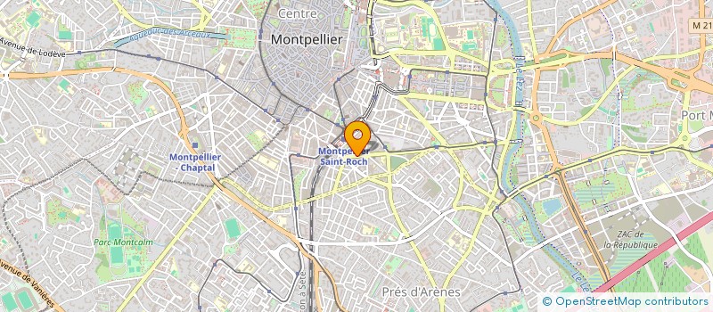 localisation de l'entreprise ASS DES PROFESSIONNELS DE L'URBANISME à MONTPELLIER