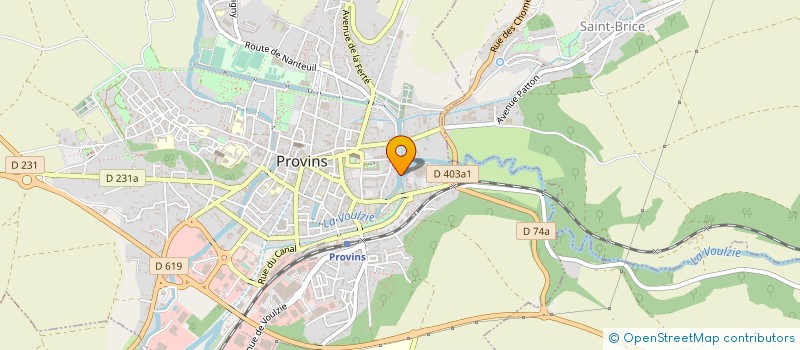localisation de l'entreprise ASS DES RANDONNEURS DU PAYS PROVINOIS à PROVINS