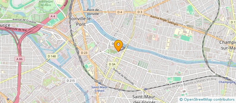 localisation de l'entreprise ASS DES RENCONTRES DE LA TERRASSE à SAINT-MAUR-DES-FOSSES