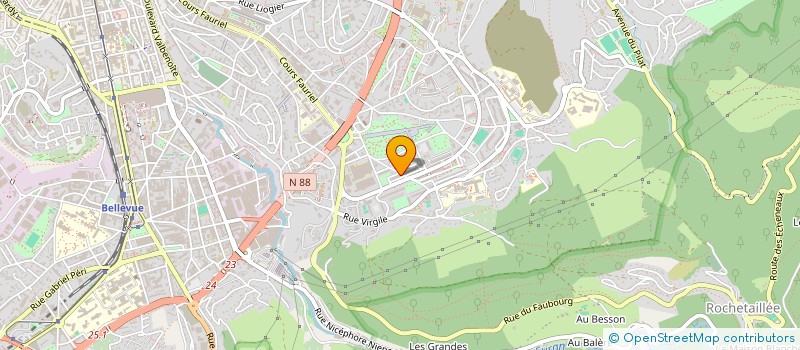 localisation de l'entreprise ASS DES RESIDANTS DE LA METARE à SAINT-ETIENNE