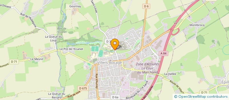 localisation de l'entreprise ASS DES RESIDENTS FAMILLES ET AMIS  VILLERS-BOCAGE