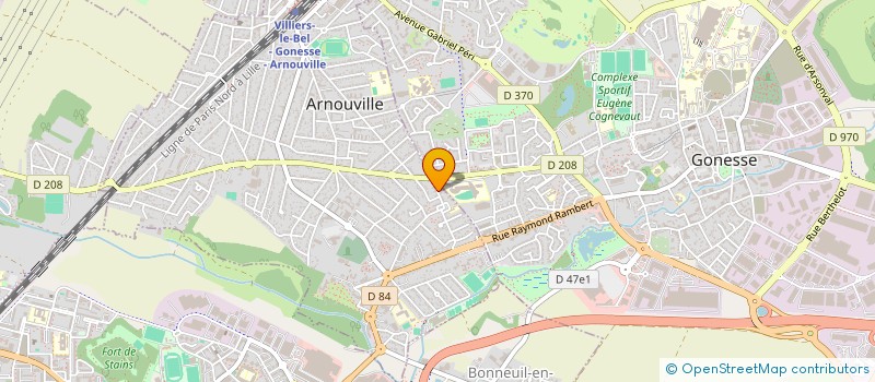 localisation de l'entreprise ASS DES RESSORTISSANTS DE DIOUROU ARD  ARNOUVILLE