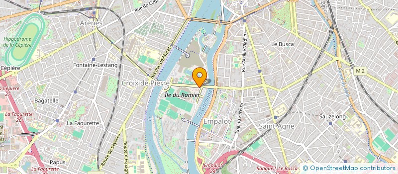 localisation de l'entreprise ASS DES SUPPORTERS DES VIOLETS à TOULOUSE