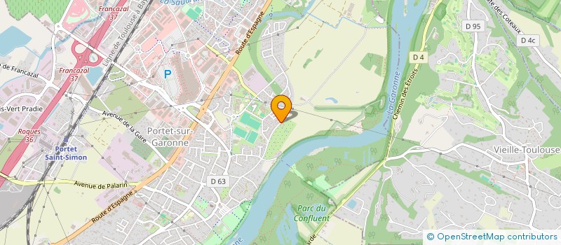 localisation de l'entreprise ASS DES TIREURS ET ARCHERS PINSAGUELOIS  PORTET-SUR-GARONNE