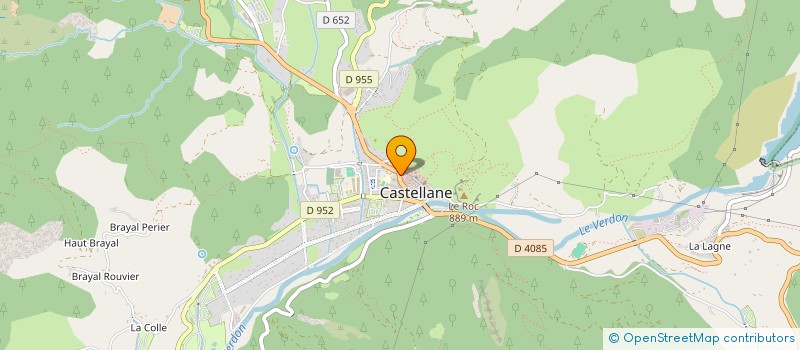 localisation de l'entreprise ASS DES VEHICULES ECOLOGIQUES à CASTELLANE