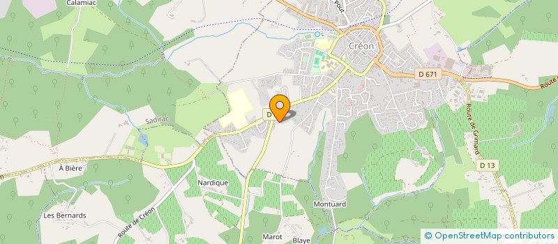 localisation de l'entreprise ASS DES WALTERS DU SPORT à SADIRAC