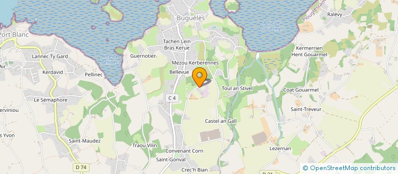 localisation de l'entreprise ASS DESARTIBULE  PENVENAN