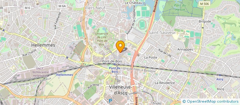 localisation de l'entreprise ASS DESTIN FARCEUR  VILLENEUVE-D'ASCQ