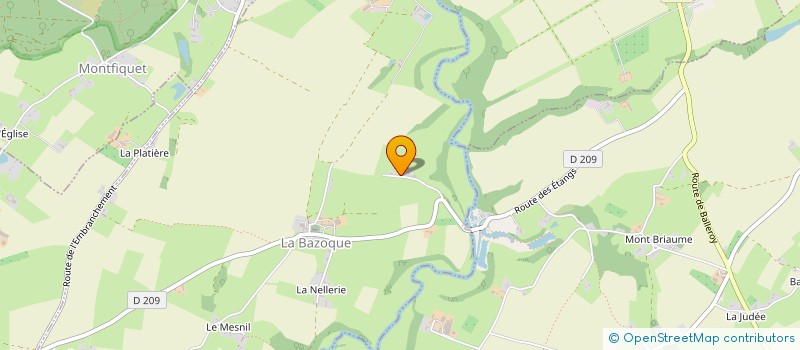 localisation de l'entreprise ASS DETENTE ET LOISIRS AU TRONQUAY  LE TRONQUAY