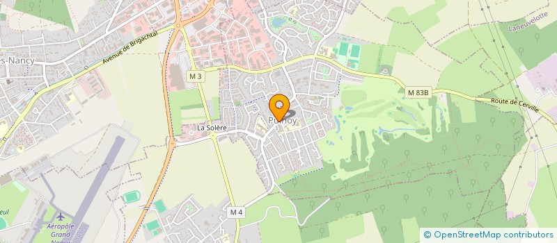 localisation de l'entreprise ASS DETENTE ET LOISIRS DU 3E AGE  PULNOY