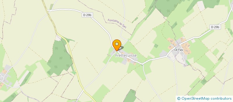 localisation de l'entreprise ASS DETENTE POUR TOUS  FRETTECUISSE