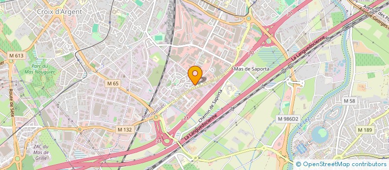 localisation de l'entreprise ASS DEV DES ENTR DE L'HERAULT à MONTPELLIER