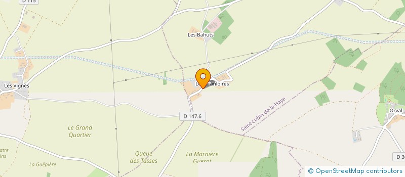 localisation de l'entreprise ASS DEV FORM INTERNET REG CTRE (AFIC) à SAINT-LUBIN-DE-LA-HAYE
