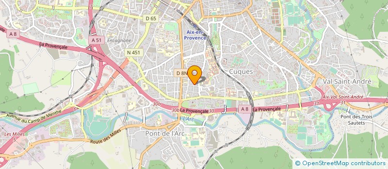 localisation de l'entreprise ASS DEV RECHERCHE EN SCIENCES SOCIALES à AIX-EN-PROVENCE
