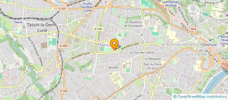 localisation de l'entreprise ASS DEVAUX FORMATION  LYON