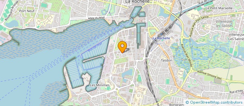 localisation de l'entreprise ASS DEVEL AUTODIALYSE CHARENTE MARITIME  LA ROCHELLE