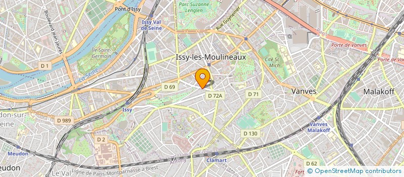localisation de l'entreprise ASS DEVEL CULT ART JEUNE ARMEN FRANCE à ISSY-LES-MOULINEAUX