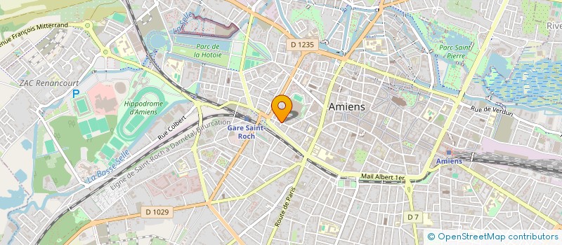 localisation de l'entreprise ASS DEVEL EXPRES ECRITE ADEISC à AMIENS