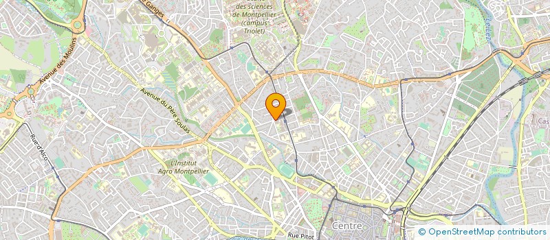 localisation de l'entreprise ASS DEVEL HEMATOLOGIE TRANS SANGUINE LR  MONTPELLIER
