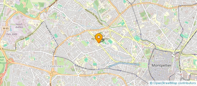 localisation de l'entreprise ASS DEVEL HYDRA AMELI RESSO EAU MEDIT à MONTPELLIER