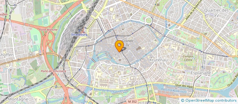 localisation de l'entreprise ASS DEVEL PRATIQUE MUSIQUE ANCIENNE à STRASBOURG