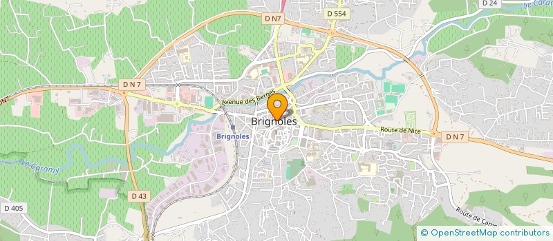 localisation de l'entreprise ASS DEVELO COMMUNICATION PAYS BRIGNOLAIS à BRIGNOLES