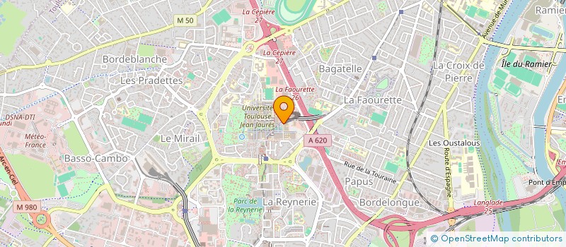 localisation de l'entreprise ASS DEVELO MAITR SCIENC TECHN M PYRENEES à TOULOUSE