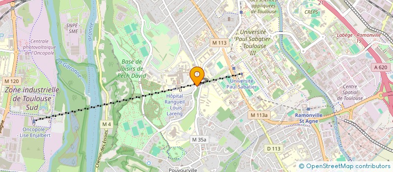 localisation de l'entreprise ASS DEVELO MEDECINE DE PREVENTION à TOULOUSE