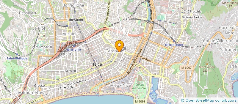 localisation de l'entreprise ASS DEVELO RECHERC DYSREGULAT LIPIDIQUES à NICE