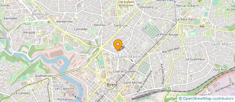 localisation de l'entreprise ASS DEVELOP ACTIVITES GYM ENFANTS ADULTE à BREST