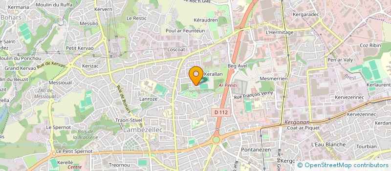localisation de l'entreprise ASS DEVELOP CHANGE STAGIAIRE PRO EUROPE à BREST
