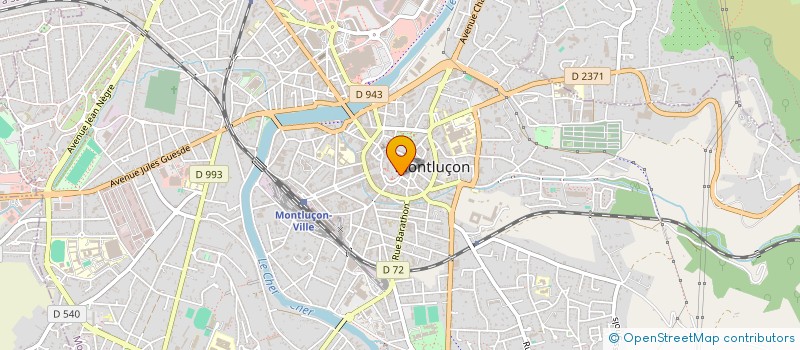 localisation de l'entreprise ASS DEVELOP COMMUNI LOCALE à MONTLUCON