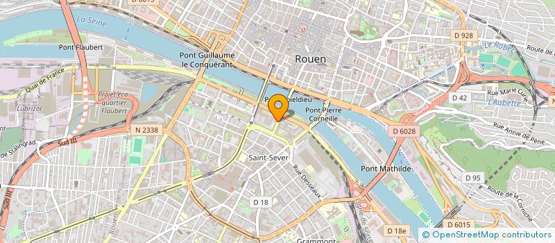 localisation de l'entreprise ASS DEVELOP CULTUR H-NORMANDIE à ROUEN