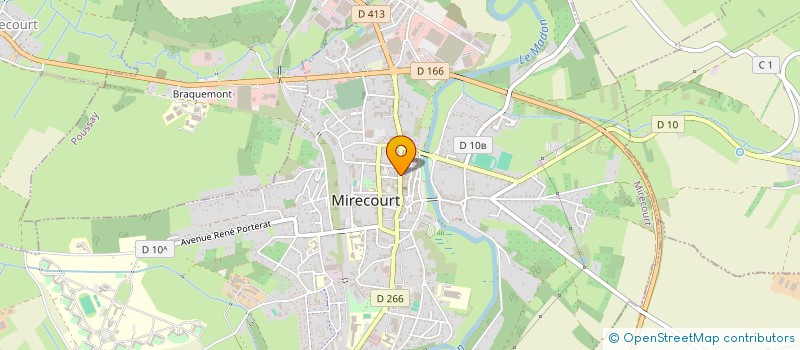 localisation de l'entreprise ASS DEVELOP CULTUREL MIRECOURT SAINTOIS  MIRECOURT